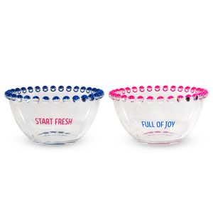 SET 2 CIOTOLE IN VETRO START FRESH - FULL OF JOY