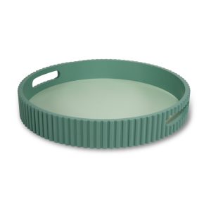 VASSOIO ROTONDO - VERDE