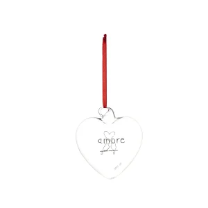 PALLINA CUORE 11CM "AMORE"