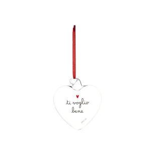 PALLINA CUORE 11CM "TI VOGLIO BENE"