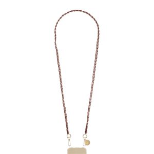 COLLANA LUNGA PER CELLULARE - LOU BORDEAUX