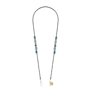COLLANA LUNGA PER CELLULARE - NESSY BLUE MARIN