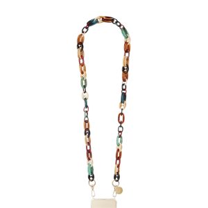 COLLANA LUNGA PER CELLULARE - AMBRE
