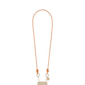 COLLANA LUNGA PER CELLULARE - NOLAN ORANGE