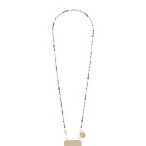 COLLANA LUNGA PER CELLULARE - LIVIYA MULTICOLOR