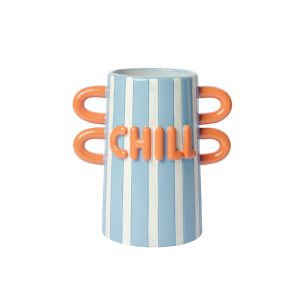 VASO CHILL RILIEVO BLU