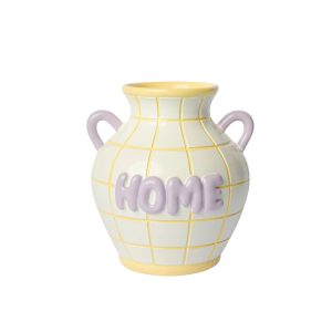 VASO HOME RILIEVO YELLOW