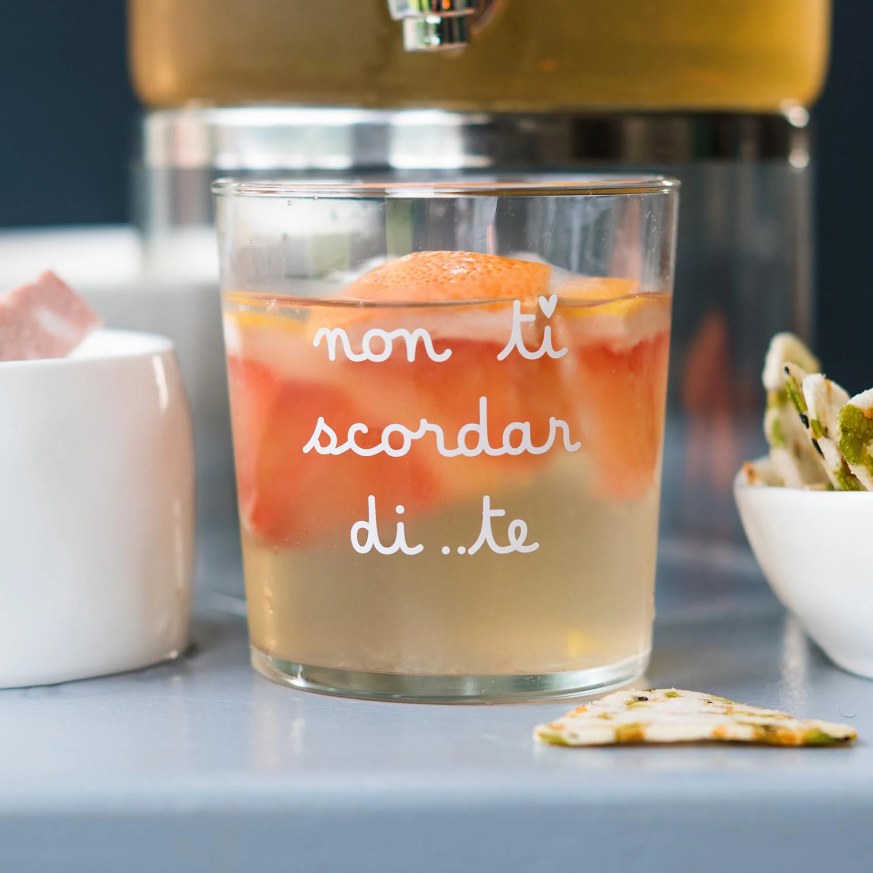 BICCHIERE "NON TI SCORDAR.. DI TE"