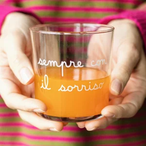 BICCHIERE "SEMPRE CON IL SORRISO"