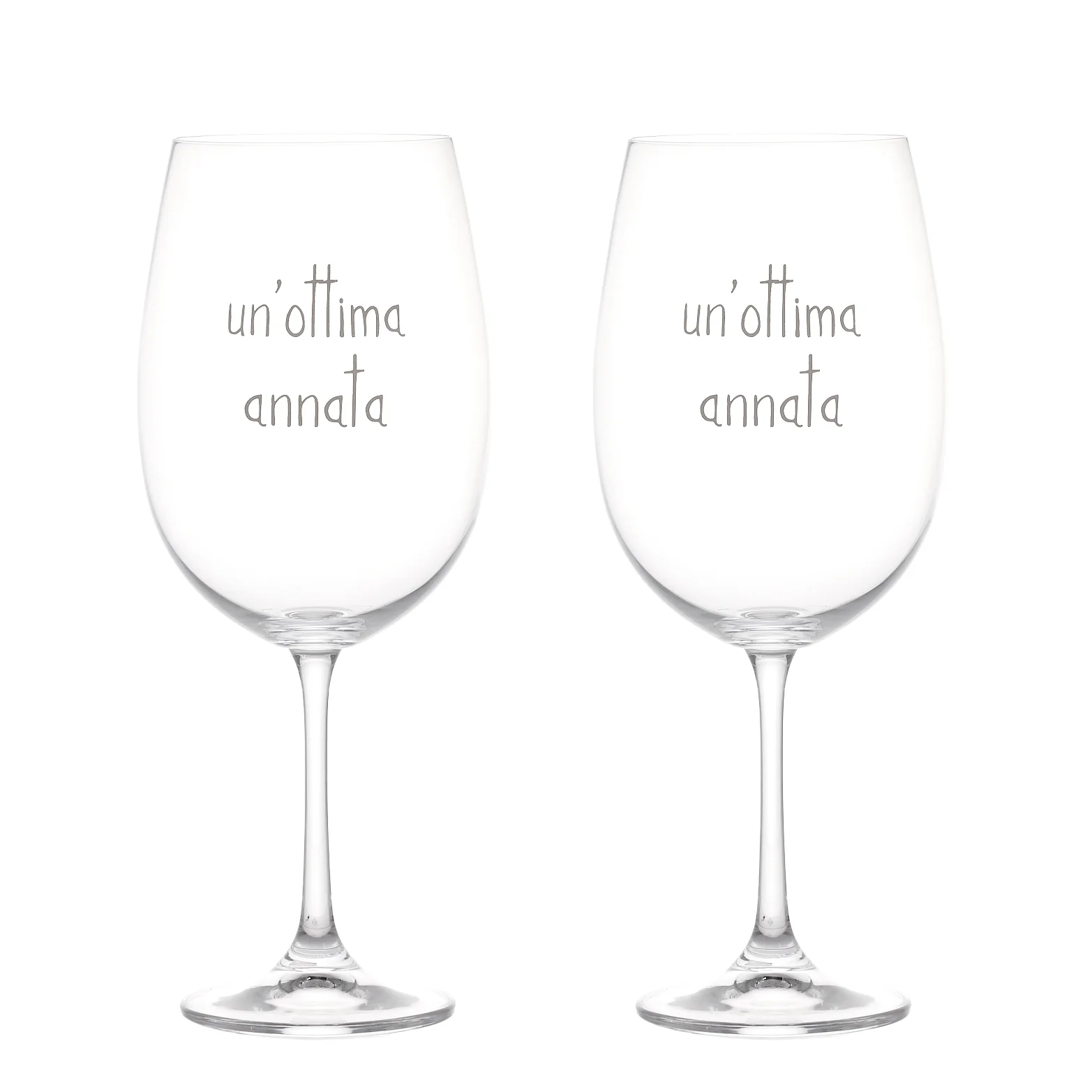 COPPIA CALICI "UN OTTIMA ANNATA" - immagine 2