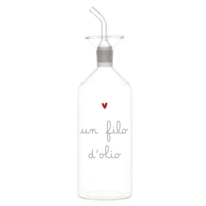 BOTTIGLIA OLIO "UN FILO D'OLIO CUORE" 500ML