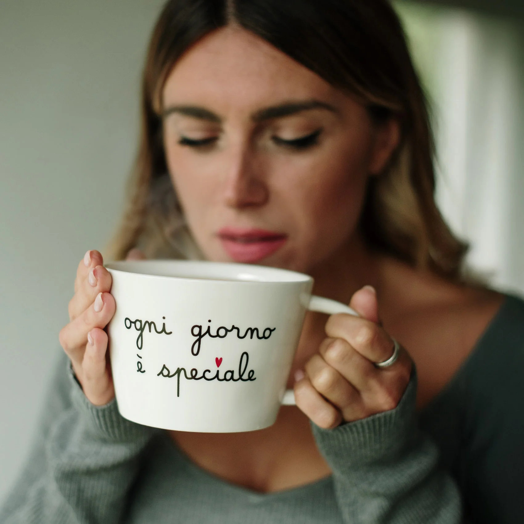 TAZZA COLAZIONE "OGNI GIORNO E' SPECIALE" 500ML