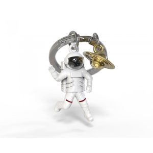 PORTACHIAVI ASTRONAUTA CON PIANETA