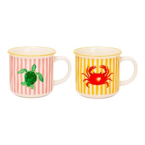 COPPIA MUG TARTARUGA E GRANCHIO