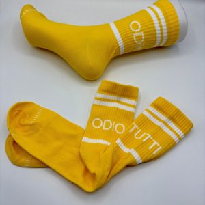CALZINI ODIO TUTTI GIALLO