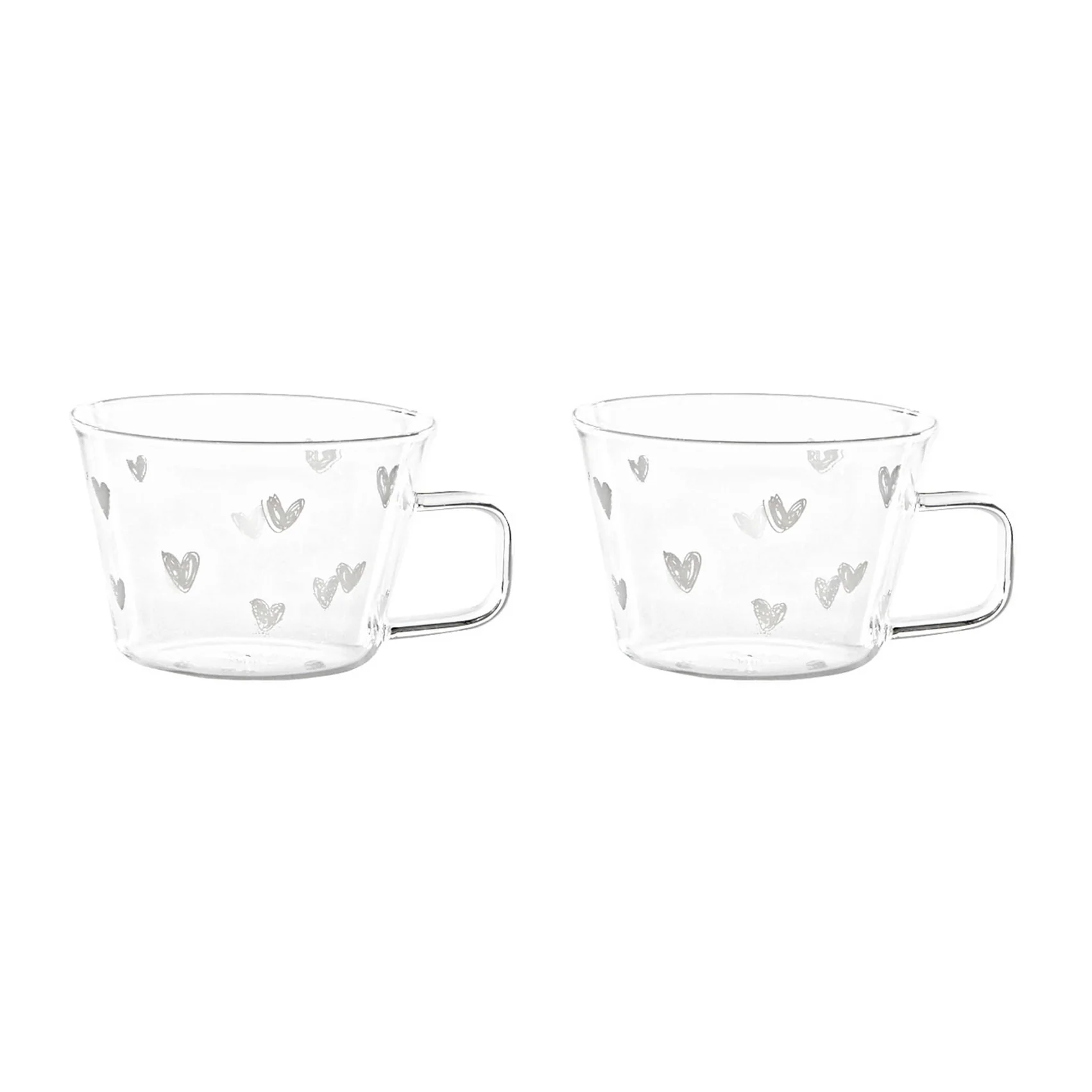 SET DUE TAZZE "CUORI "280ML - immagine 2
