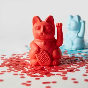 LUCKY CAT MINI NEON ORANGE