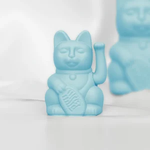 LUCKY CAT MINI LIGHT BLUE