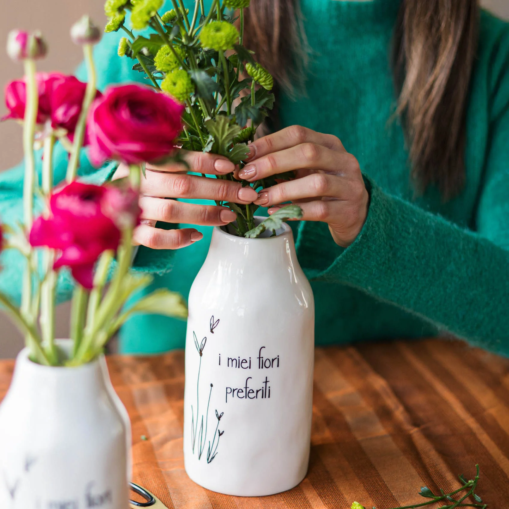 VASO ALTO "I MIEI FIORI PREFERITI" H21