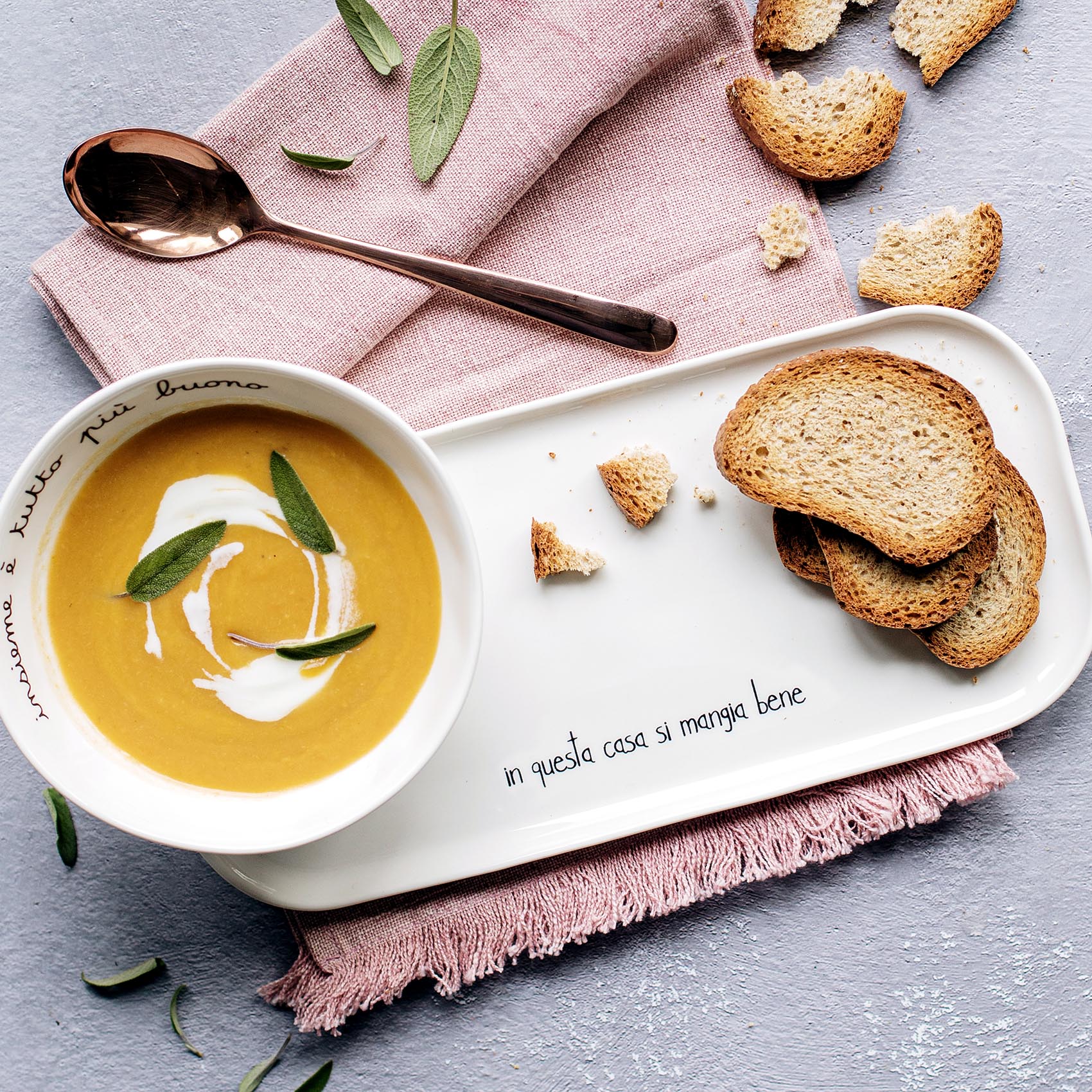 PIATTO "IN QUESTA CASA SI MANGIA BENE"
