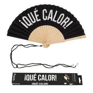 VENTAGLIO "QUE' CALOR!" BLACK