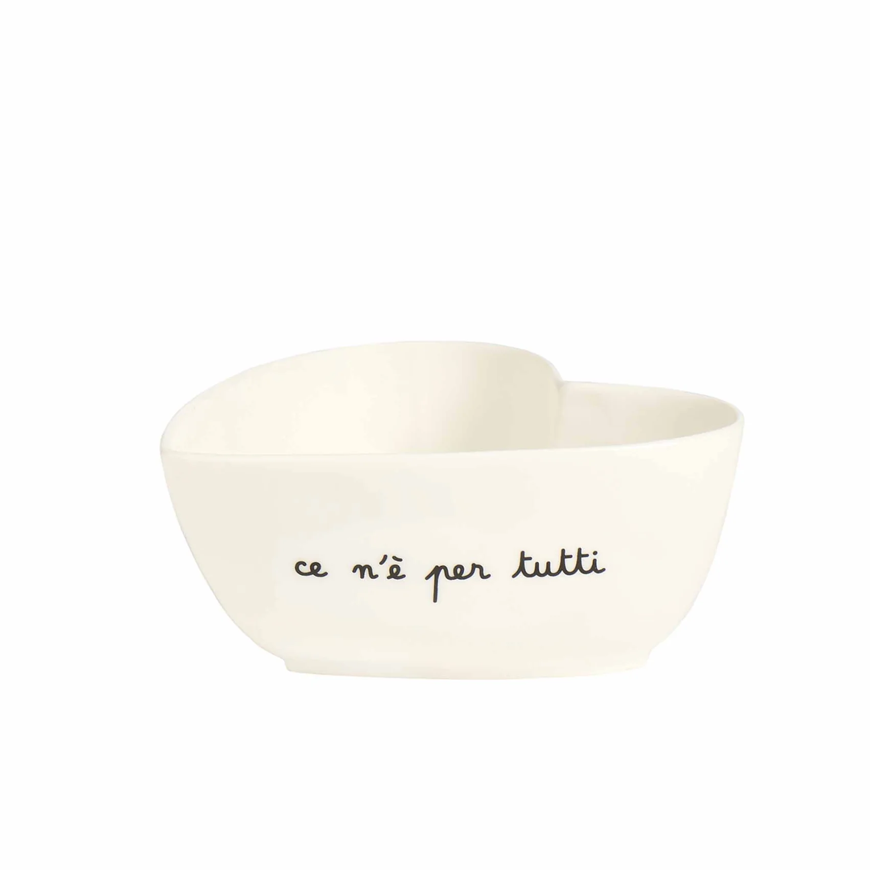 COPPETTA CUORE "CE N'E' PER TUTTI" 16CM - immagine 2