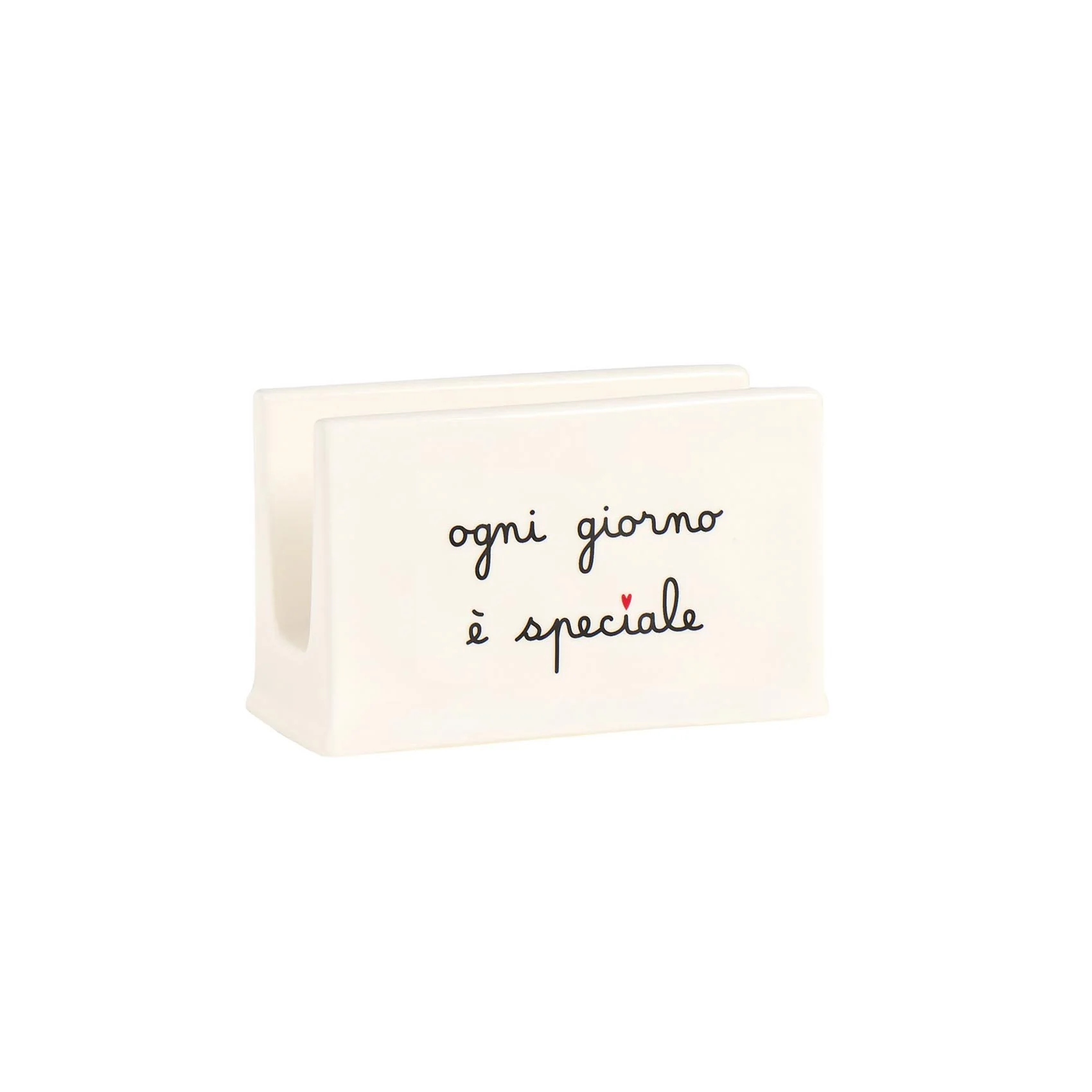 PORTATOVAGLIOLI "OGNI GIORNO E' SPECIALE" PICCOLO - immagine 2
