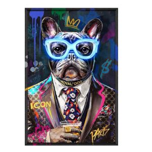 QUADRO LED BULLDOG 60X90