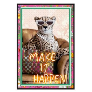 QUADRO LED MAKE IT HAPPEN 60X90